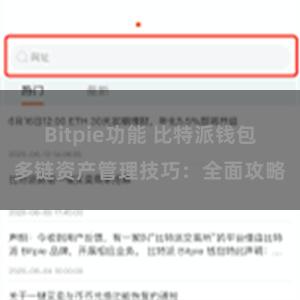 Bitpie功能 比特派钱包多链资产管理技巧：全面攻略