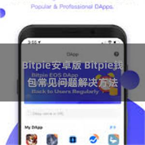 Bitpie安卓版 Bitpie钱包常见问题解决方法