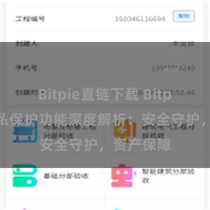 Bitpie直链下载 Bitpie钱包隐私保护功能深度解析：安全守护，资产保障