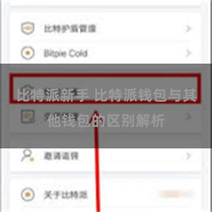 比特派新手 比特派钱包与其他钱包的区别解析