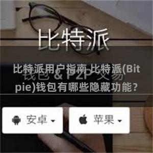 比特派用户指南 比特派(Bitpie)钱包有哪些隐藏功能？