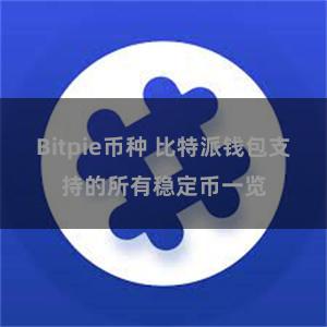 Bitpie币种 比特派钱包支持的所有稳定币一览