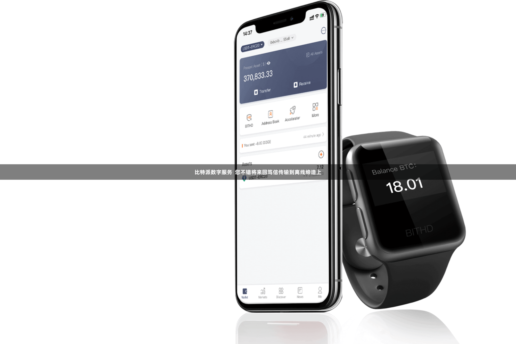 比特派数字服务  您不错将来回笃信传输到离线缔造上